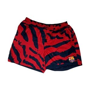 🔥 Official FC Barcelona Reversible Swimming Shorts - Nike - Size Large